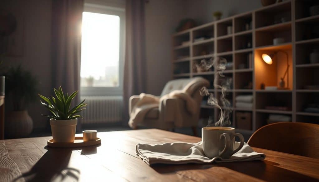 calm cleaning environment