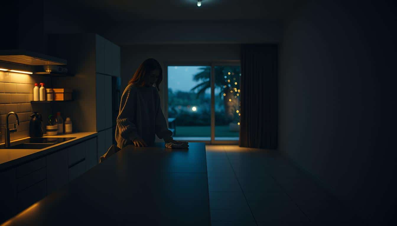 nighttime cleaning