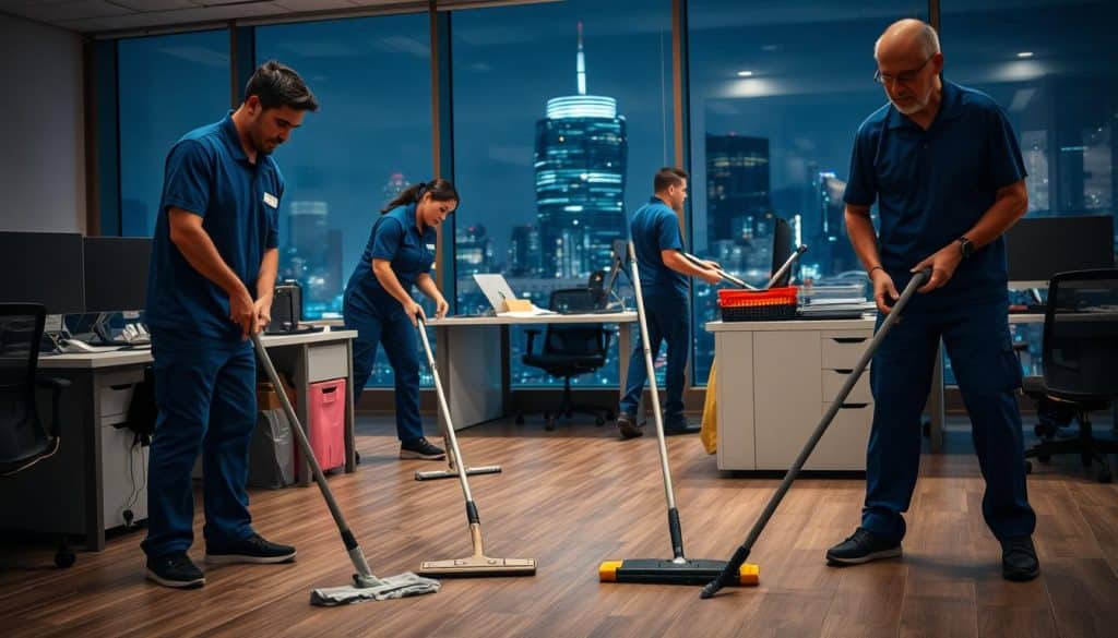 role of professional cleaners