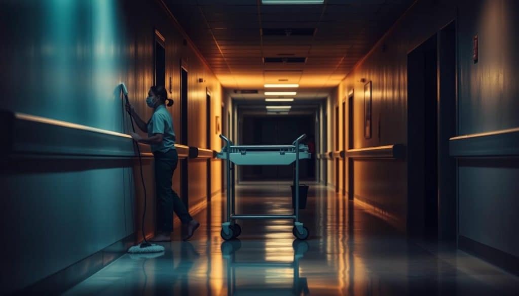 silent cleaning healthcare