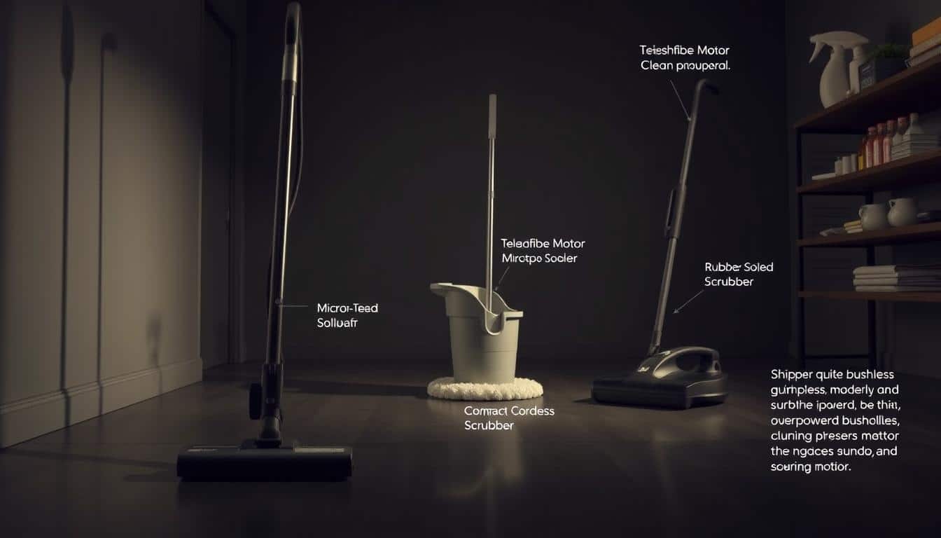 soundless cleaning gear for night shifts