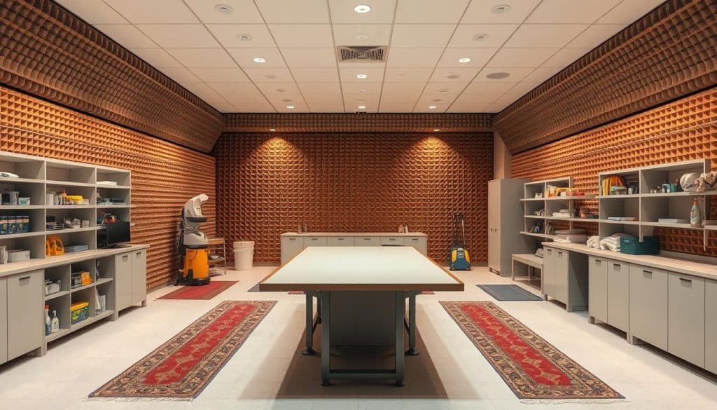 soundproofing techniques for cleaning areas